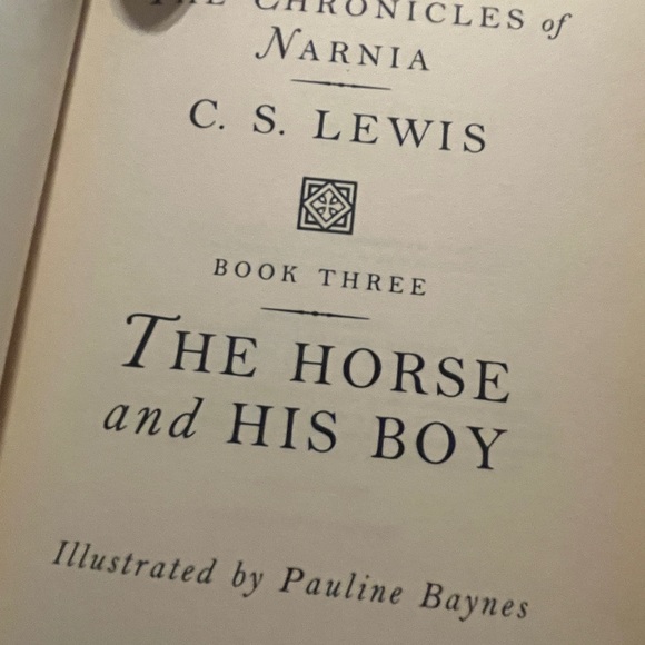 🔥 C.S. Lewis The Chronicles Of Narnia volume 3-7 Rare - Picture 3 of 4